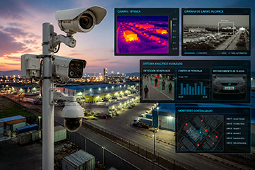 Seguridad industrial con sistemas de CCTV