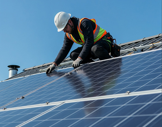 Instalación de paneles solares Gabian Systems