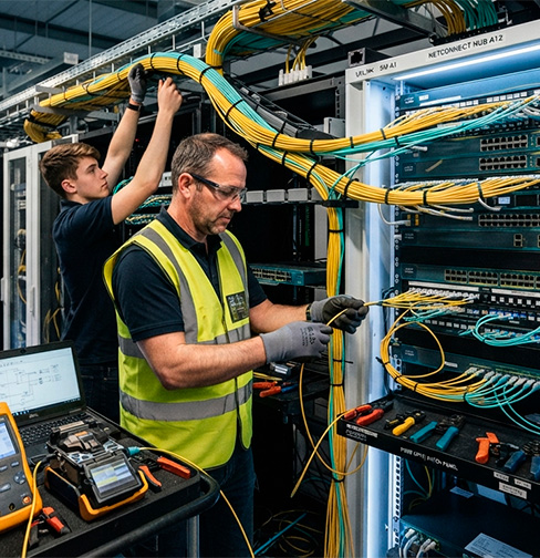 Instalación de cableado estructurado Gabian Systems